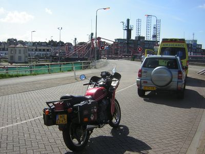 ... brug over de zuidersluis ...