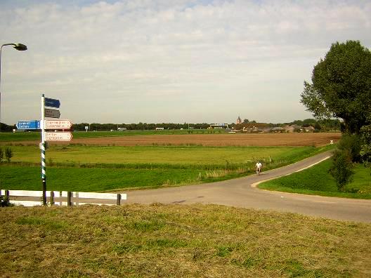 country road and highway