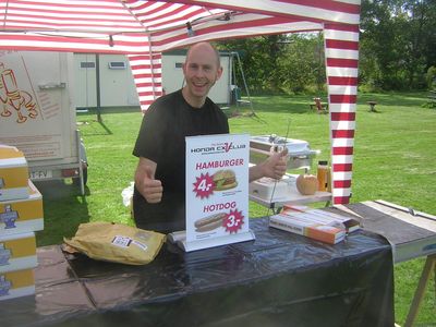 Hamburger en Hotdog stand