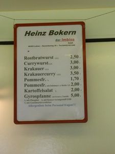 ...  worst, frieten en karbonades ...