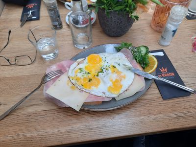 ... het eten kwam ...
